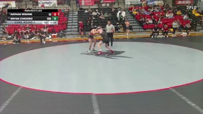 141 lbs Cons. Round 3 - Nathan Wishne, Drury vs Bryan Chavero, Indianapolis