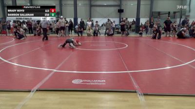 75 lbs Semifinal - Brady Boyd, Alexandria vs Dawson Gallerani, Sturgeon