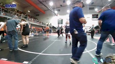 200 lbs Rr Rnd 1 - Madison Derryberry, Viking Wrestling Club vs Elecktra Locust, Sallisaw Takedown Club