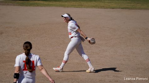 Oklahoma State Softball Scores Win Against FSU, 9-6; Meylan 9 Ks In Debut