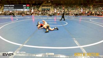 80 lbs Round Of 32 - Jaxton Coyer, Michigan West Wrestling Club vs Cecil Nelson, Contenders Wrestling Academy
