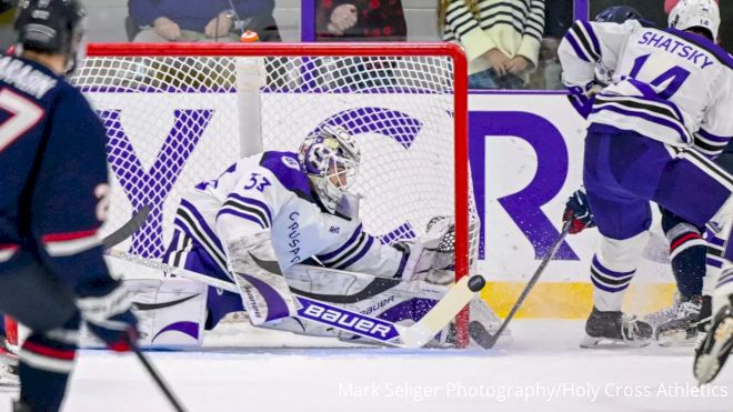 2025 AHA Championship Game Preview: Top-Seeded Holy Cross To Battle Bentley