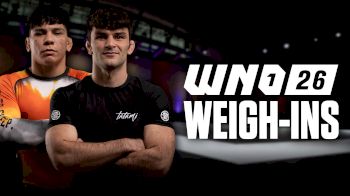 WNO 26 Official Weigh Ins