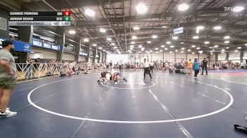 127 lbs Quarterfinal - Gunner Perkins, Ohio United - MS vs Adrian Rojas, Team Gotcha - MS