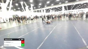 132 lbs Consi Of 16 #2 - Gage Nielson, Canyon View Falcons vs Miles Shin, LV Bears WC