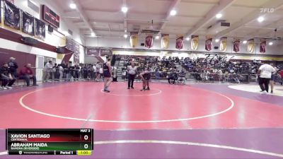 150 lbs Cons. Round 3 - Abraham Maida, Ramona (Riverside) vs Xavion Santiago, Centennial