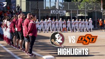 Florida State vs Oklahoma State Softball Highlights | 2025 Puerto Vallarta College Challenge