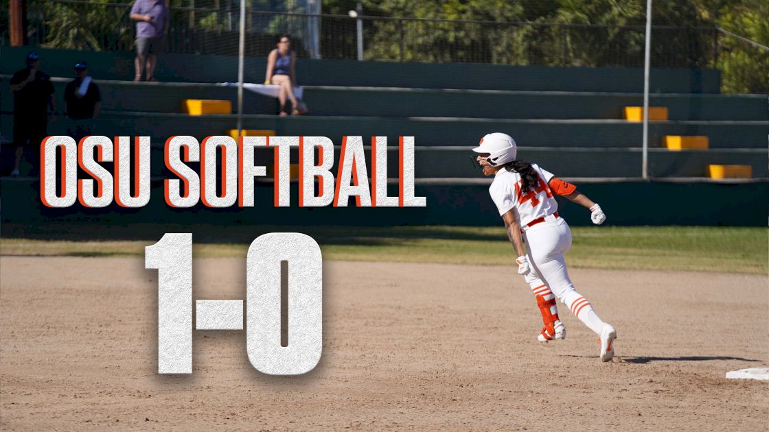 Post-Game: Oklahoma State Softball Starts Their Season 1-0