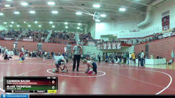 126 lbs Cons. Round 2 - Blake Thompson, Borden Jr. High vs Cameron Baugh, Terre Haute Northside Wrestlin