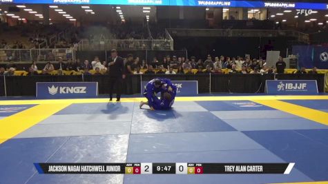 Trey Alan Carter vs Jackson Nagai Hatchwell Junior 2025 Pan Jiu Jitsu IBJJF Championship