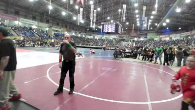 100 lbs Consi Of 8 #1 - William Reed, Little Warrior WC vs Austin Carroll, Other Team