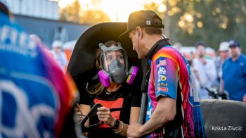 Bob Tasca III Let Us Warm Up His Funny Car At PRO Superstar Shootout