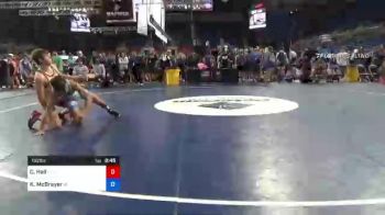 132 lbs Consi Of 32 #1 - Chase Hall, Illinois vs Kina'u McBrayer, Hawaii