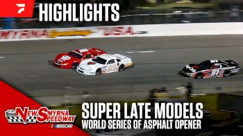 Highlights | 2025 WSoA Super Late Models Friday at New Smyrna Speedway