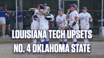 Louisiana Tech vs Oklahoma State Softball Highlights | LA Tech Softball Upsets No.4 OSU