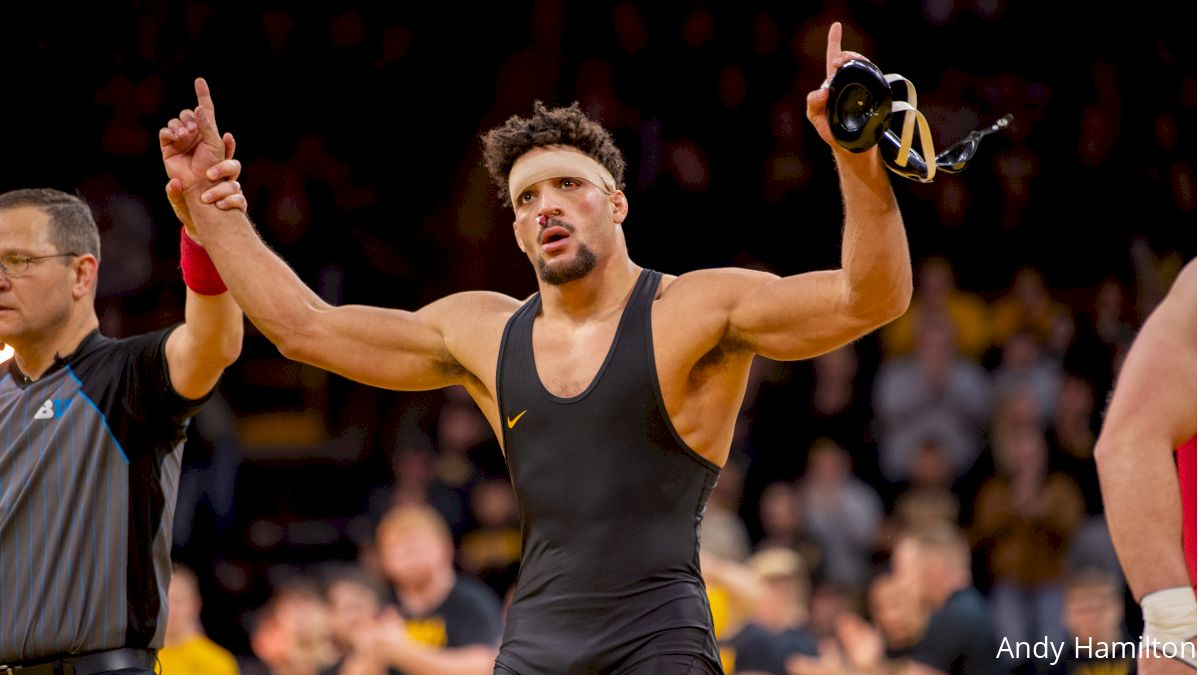 Late Iowa Wrestling Heroics Lift Hawkeyes Past Nebraska