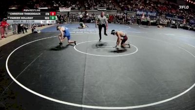 D 2 138 lbs Champ. Round 2 - Parker Holliday, Vandebilt Catholic vs Christian Thibodeaux, St. Thomas More