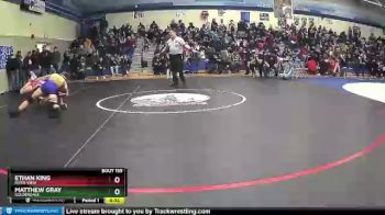 132 lbs Cons. Round 2 - Matthew Gray, Goldendale vs Ethan King, River View