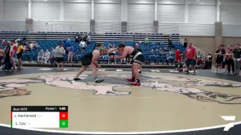 288 lbs Cons. Round 3 - Luke Cox, Lancaster / Beastmode vs James Hartleroad, Dekalb