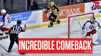 Owen Pickering And Samuel Poulin Help WBS Penguins Complete Incredible Comeback Win