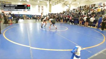 135 lbs Cons. Round 4 - Dalilah Grant, Aliso Niguel vs Jenna Ceballos, Villa Park