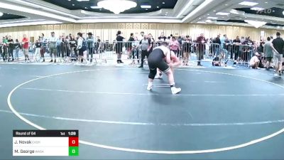 165 lbs Round Of 64 - Jance Novak, Cashmere WC vs Micah George, Wasatch WC