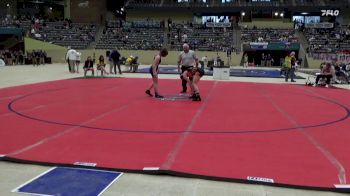 132 lbs Champ. Round 1 - Laila Buckley, Frederick Douglass vs Amber Honeycutt, Knox Central