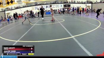 83 lbs Cons. Round 1 - Rafe Liechty, Indiana vs Hunter Ward, Red Hawk Wrestling Academy