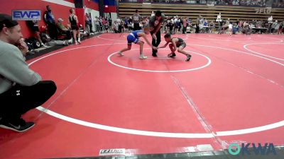 80 lbs Consi Of 8 #2 - Greyson Dixon, Tiger Trained Wrestling vs Daxton Stewart, Vian Wrestling Club