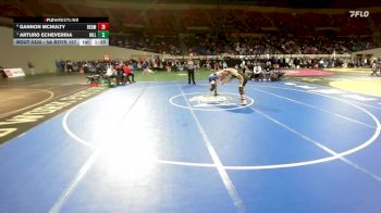 5A Boys 157 lbs Semifinal - Arturo Echeverria, Hillsboro Boys vs Gannon McNulty, Redmond Boys