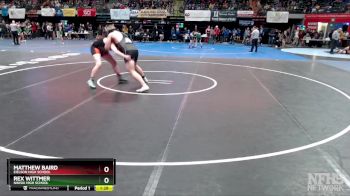 285 lbs Champ. Round 1 - Matthew Baird, Eielson High School vs Rex Wittmer, Nikiski High School