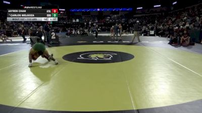 113 lbs Round Of 32 - Jayren Chan, Ayala (SS) vs Carlos Melgoza, Kingsburg (CS)