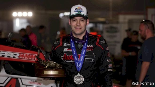 USAC National Sprint Cars At Volusia Speedway Park Monday Results