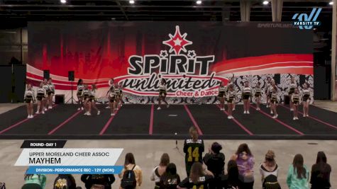 Upper Moreland Cheer Assoc - MAYHEM [2024 L2.1 Performance Rec - 12Y (NON) Day 1] 2024 Spirit Unlimited Harrisburg Challenge