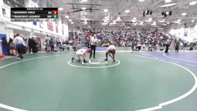 Boys 190 lbs Cons. Round 1 - Francisco Luzardo, Sacred Heart Boys vs Leonardo Trejo, Salinas Boys