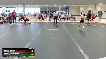 68 lbs Round 2 (6 Team) - Caiden Whitmore, Riverheads vs Chance Bush, Wolfpack WC