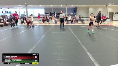 68 lbs Round 2 (6 Team) - Caiden Whitmore, Riverheads vs Chance Bush, Wolfpack WC