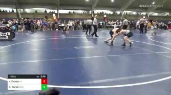 135 lbs 7th Place - Henry Tetlow, Quaker Valley vs Dylan Leamon, Mt. Lebanon