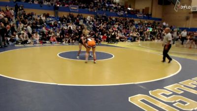 115lbs Semifinal - Eva Reinitz, Centralia (Girls) vs Kamiah Gaerlan, Kelso (Girls)