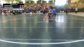 91 lbs Semifinal - Berlyn Gamlin, Blackman Wrestling Club vs Austin Haney, Grindhouse