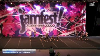 Davis Allstar Gym Inc - Legends [2025 L2 Youth - Flex - D2 - Small Day 1] 2025 JAMfest Jacksonville Classic