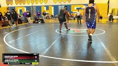 285 lbs Semifinals (8 Team) - David Balram, Timber Creek vs Jaquille Knox, Osceola (Kissimmee)