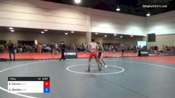 126 kg Consolation - Brodie Conner, Ground Up USA vs Hunter Bankes, North River Wrestling Club