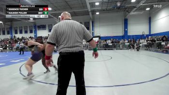 185 lbs Quarterfinal - Essence Tucker, Quincy Upper vs Kaleigh Fuller, Montachusett