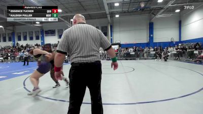 185 lbs Quarterfinal - Essence Tucker, Quincy Upper vs Kaleigh Fuller, Montachusett