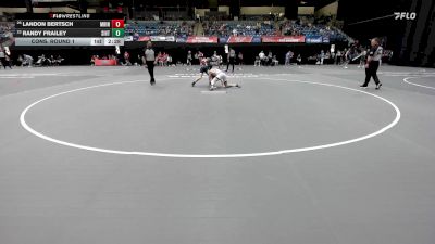 133 lbs Cons. Round 1 - Landon Bertsch, Marian vs Randy Frailey, Sienna Heights