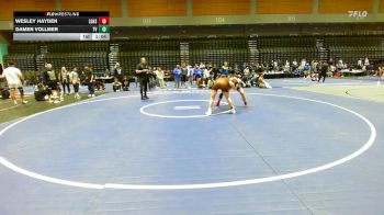 150 lbs Consi Of 8 #2 - Wesley Hayden, Los Gatos vs Damen Vollmer, Temecula Valley