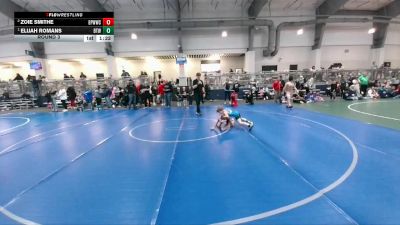 56 lbs Round 3 - Elijah Romans, Best Trained Wrestling vs Zoie Smithe, El Paso Wildcats Wrestling Club