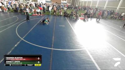 42 lbs Cons. Round 2 - Warren Burton, South Summit Wrestling Club vs Emmett Smith, Warrior Wrestling Club