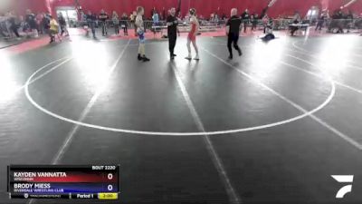 126 lbs Cons. Semi - Kayden Vannatta, Wisconsin vs Brody Miess, Riverdale Wrestling Club